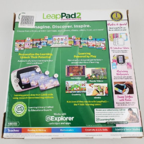 Leapfrog Leappad2 Explorer Custom Edition Learning Tablet - 5" - 4GB Purple NWT! - Picture 9 of 13